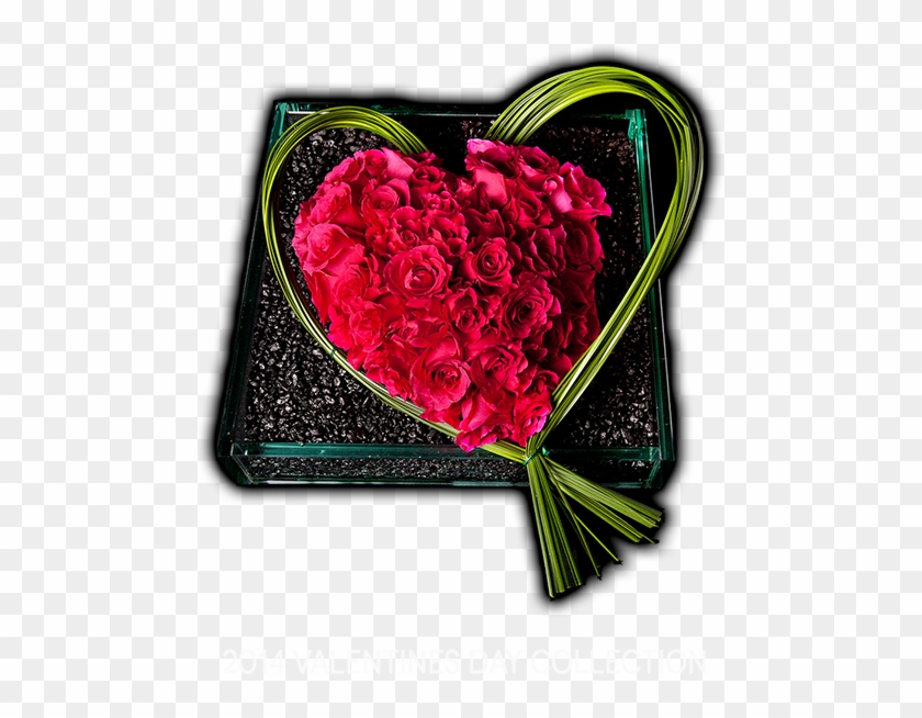 Mahir Florals, Heart Shaped Rose Flower Arrangement - Garden Roses #480589