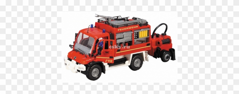 Пожарная Машина С Фигурками Dickie - Dickie 203444823 - Feuerwehr Alarm-unimog #480641