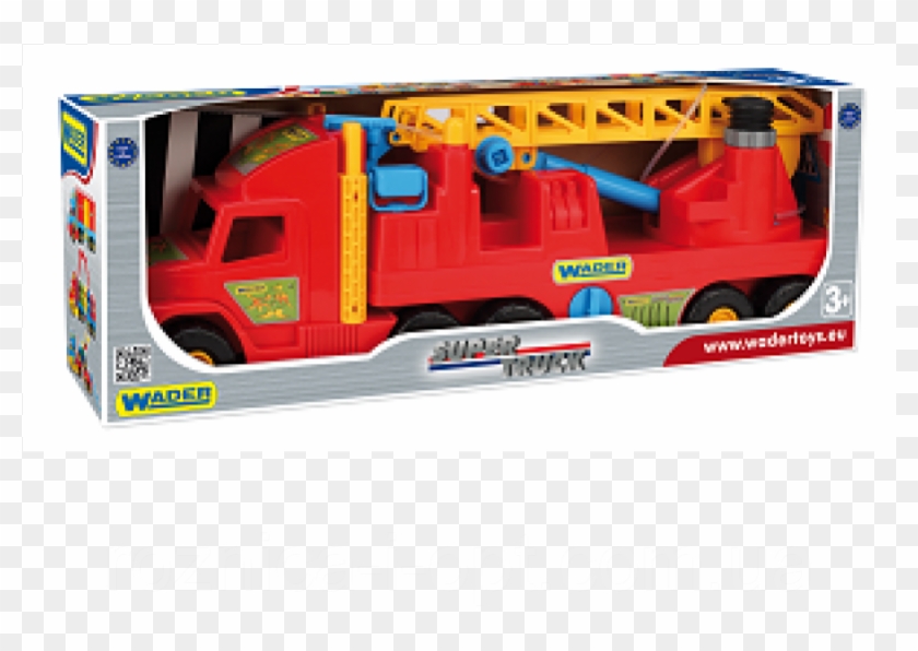 Пожарная Машина Арт - Wader Super Trucks: Fire Engine #480674