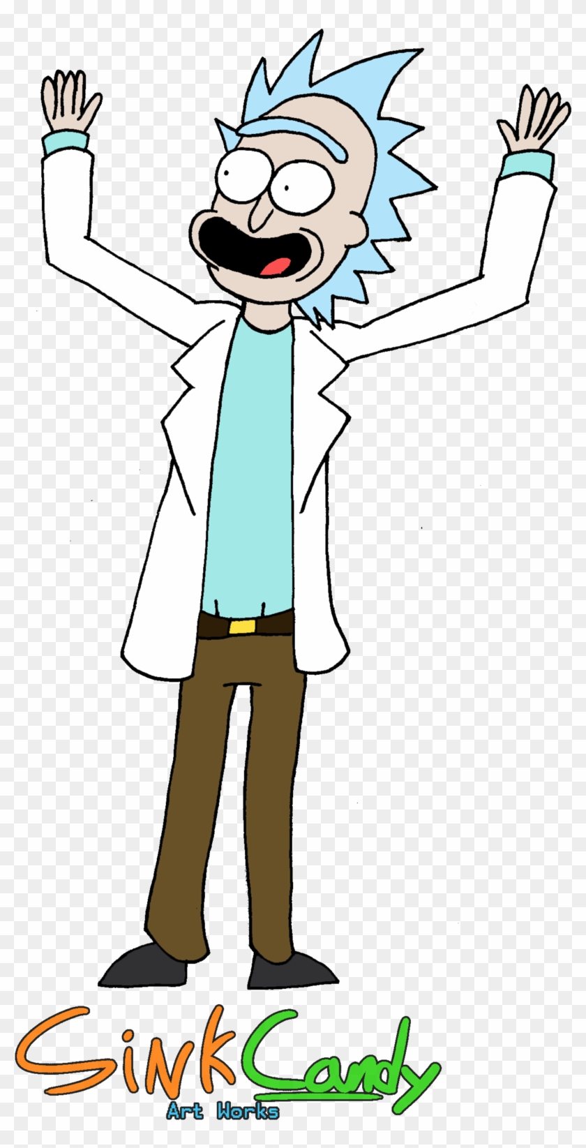 Sinkcandycentral Rick And Morty - Rick Sanchez #480696