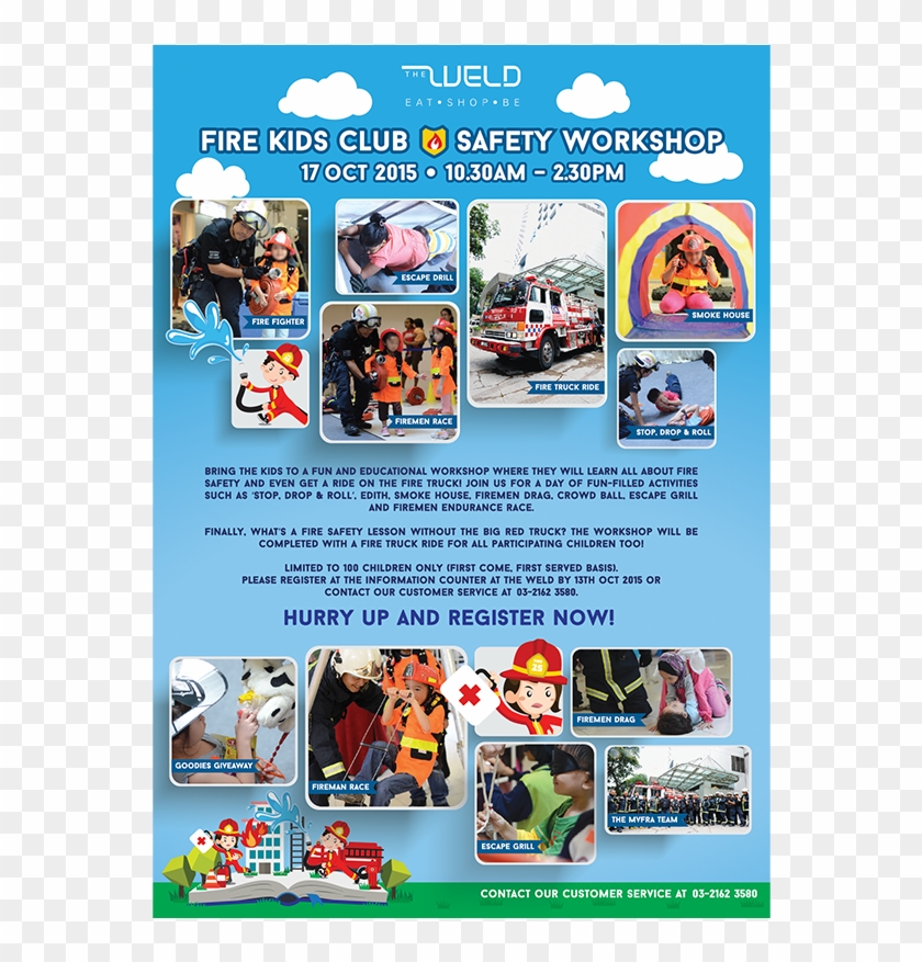 The Weld Fire Kids Club - Flyer #480704