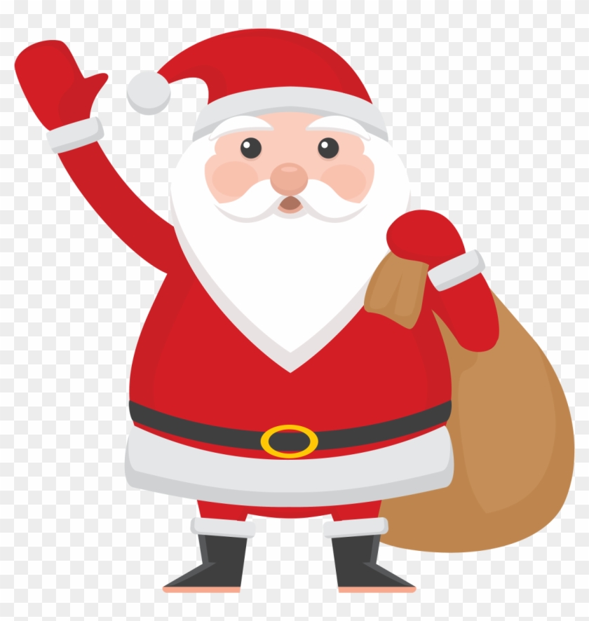 Santa Cartoon Transparent Background - Free Transparent PNG Clipart Images  Download