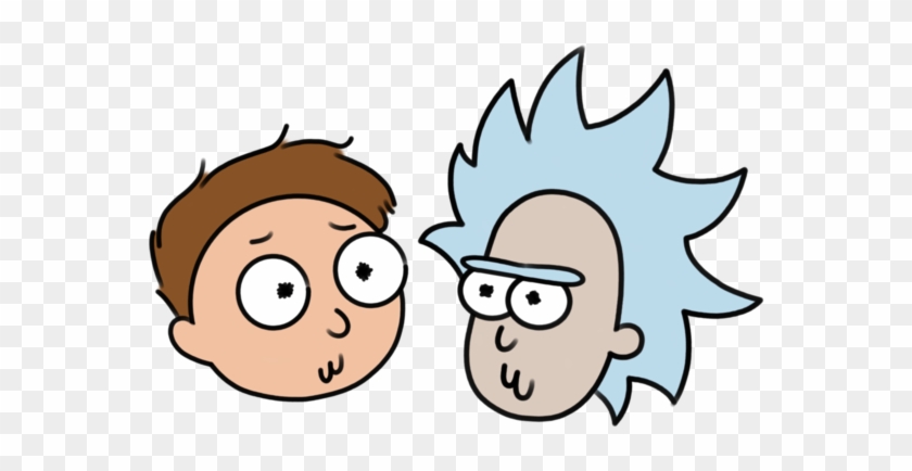 The Rick And Morty Face By Pixieminnow - Rick And Morty Face Png #480725