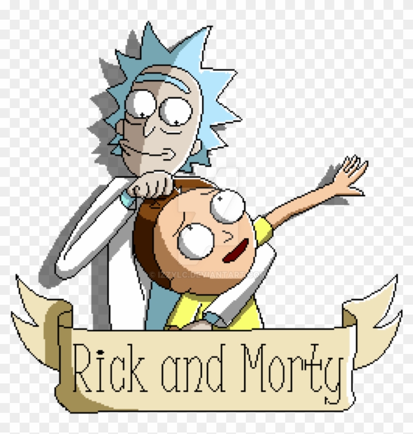 Pixel Rick And Morty By Izzylc - Pixel Rick And Morty #480727