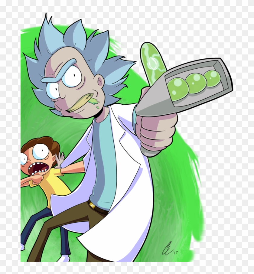 Come On Moo*urrrp*oorty - Rick And Morty Fan Art Png #480736