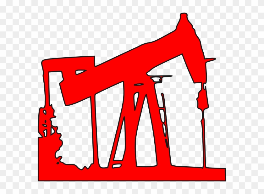 Red Oil Clip Art At Clker - Oil And Gas Png #480754