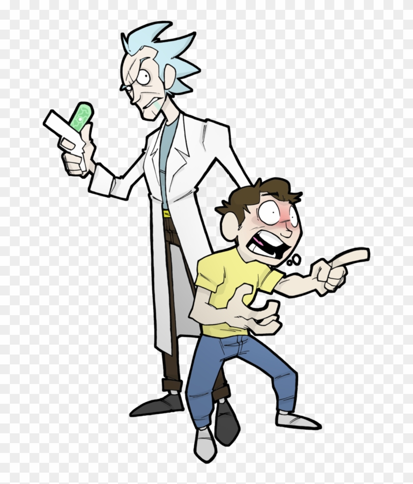 Rick And Morty By Mrgreenlight - Cartoon #480759