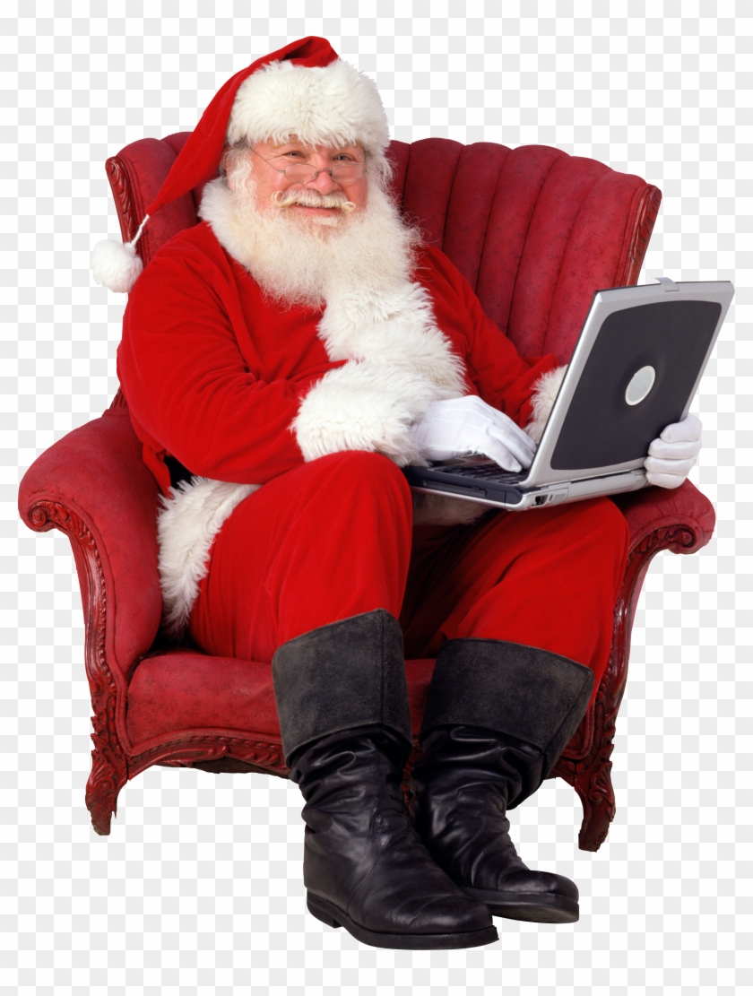 Santa Claus Sitting Png #480766