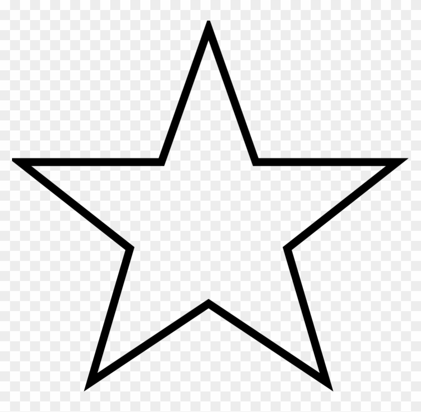 Pin Very Good Star Clip Art - Five Point Star #480855
