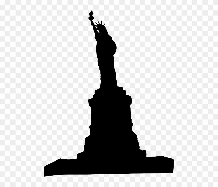 Statue Of Liberty Png - Statue Of Liberty Silhouette Png #480933