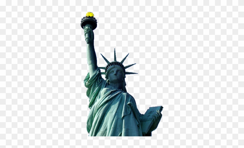 Statue Of Liberty Lit - Statue Of Liberty Transparent #480937