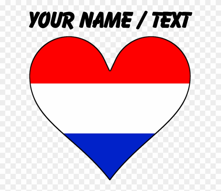 Custom Netherlands Flag Heart 5'x7'area Rug - Custom Smiling Sun Sticker #480940