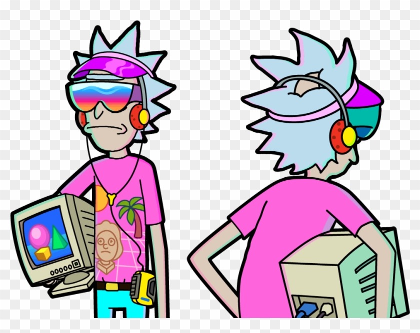 John Rick - Rick Zarchez - Dude Rick - Vaporwave Rick - Vaporwave Rick #480966