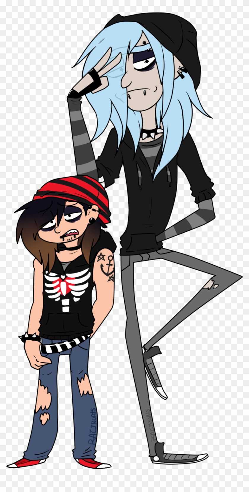 My Au Rick And Morty The Emo Skater Boy Au Lololololol - Emo Morty #480980