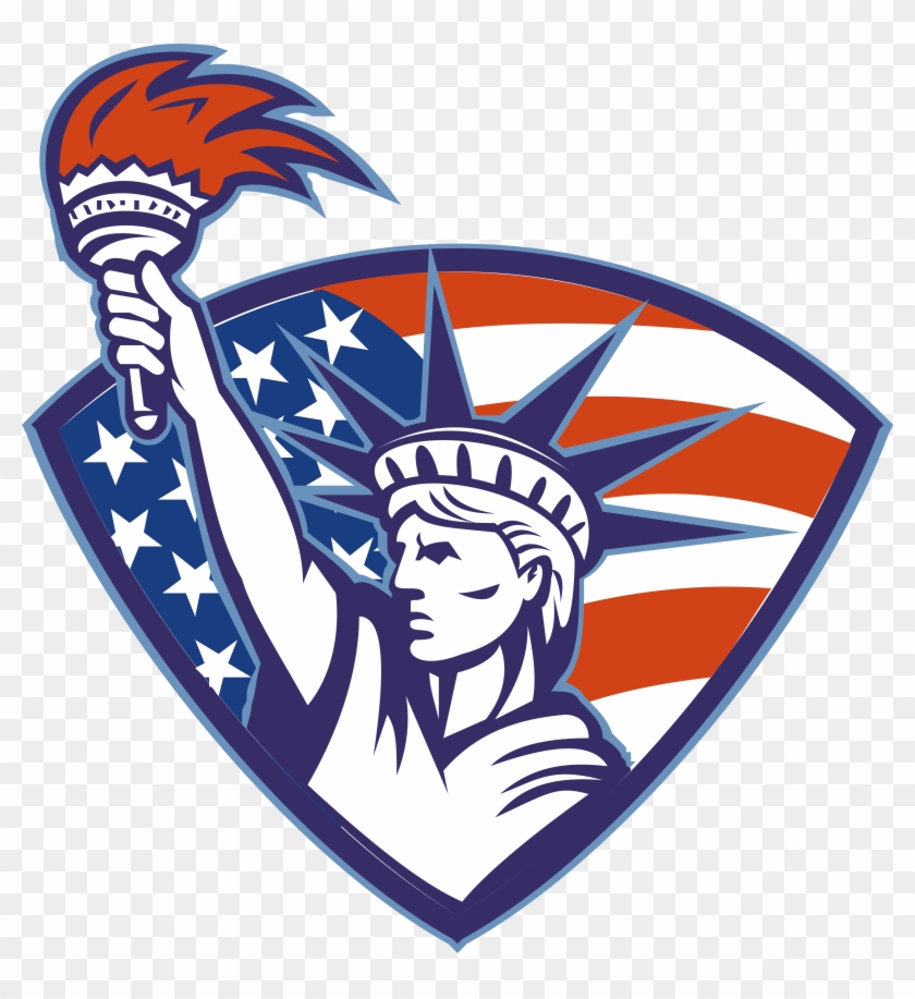Estatua De La Libertad, Libre De Regalías De La Antorcha - Statue Of Liberty Mascot #480996