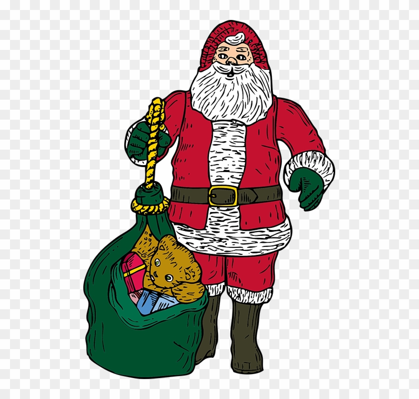 Santa Claus Png 18, Buy Clip Art - Animated Christmas Presents Clip Art #480998