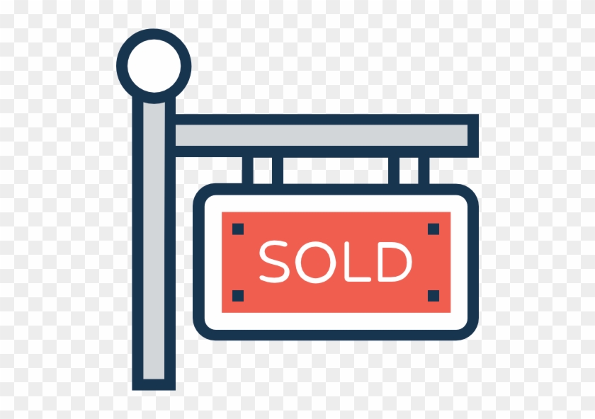 Sold Free Icon - Signage #481068