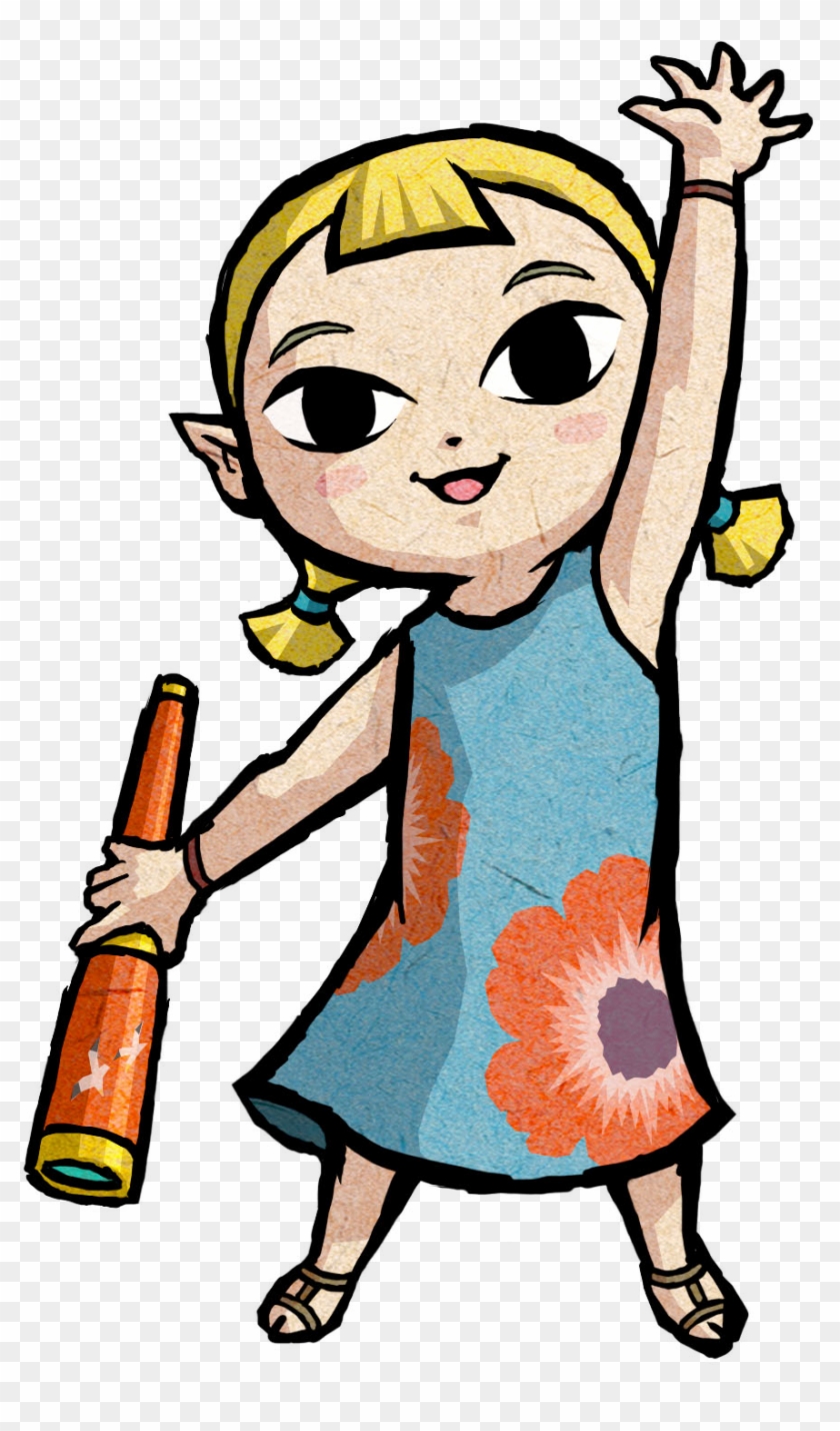 Aryll 880×1,456 Pixels - Legend Of Zelda Wind Waker Characters #481103