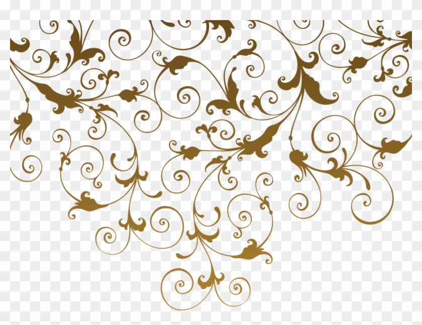 Ornament Pattern - Gold Texture - Cırcle Flower Png Gold #481125
