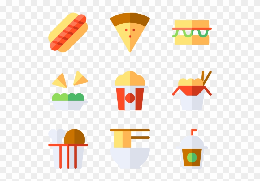 Fast Food 50 Icons - Fast Food #481150