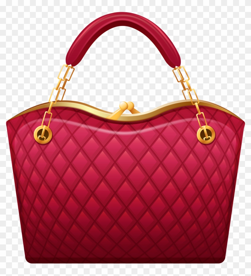 Red Handbag Png Clip Art - Purse Clipart Transparent Png #481187