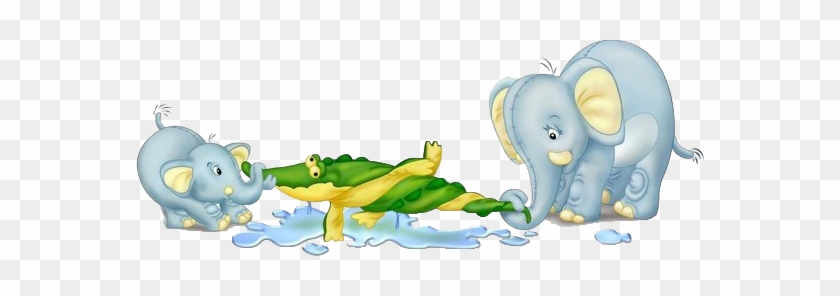 Mother And Baby Cartoon Elephant Pictures - Group Of Baby Elephants Cartoon #481265