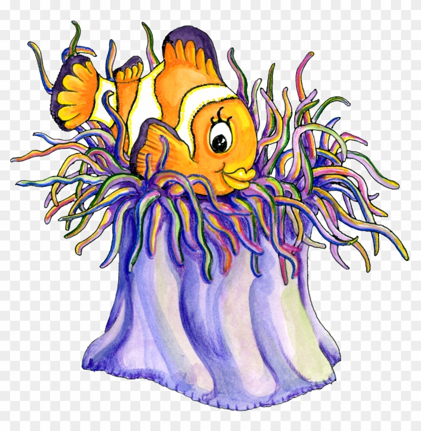 1 - Cartoon Clown Fish #481397