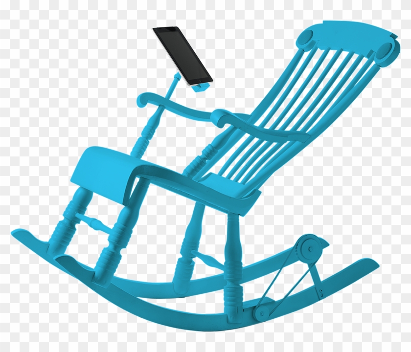 Image Source - Techi - Blue Rocking Chair Clipart #481526