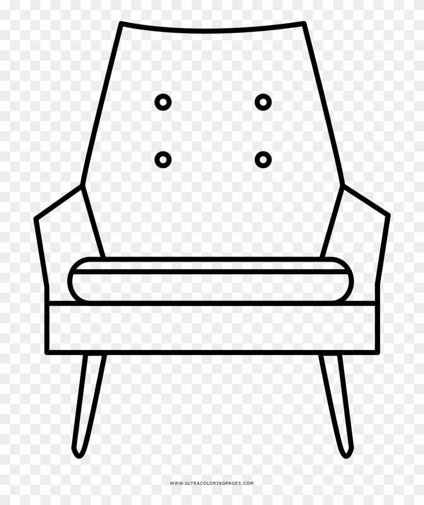 Chair Coloring Page Ultra Coloring Pages House Coloring - Coloring Book #481527