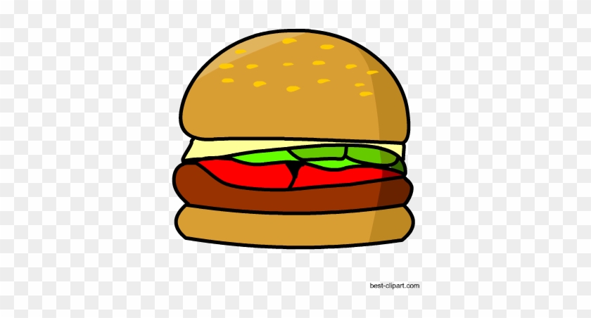 Free Hamburger Clip Art - Clip Art #481531