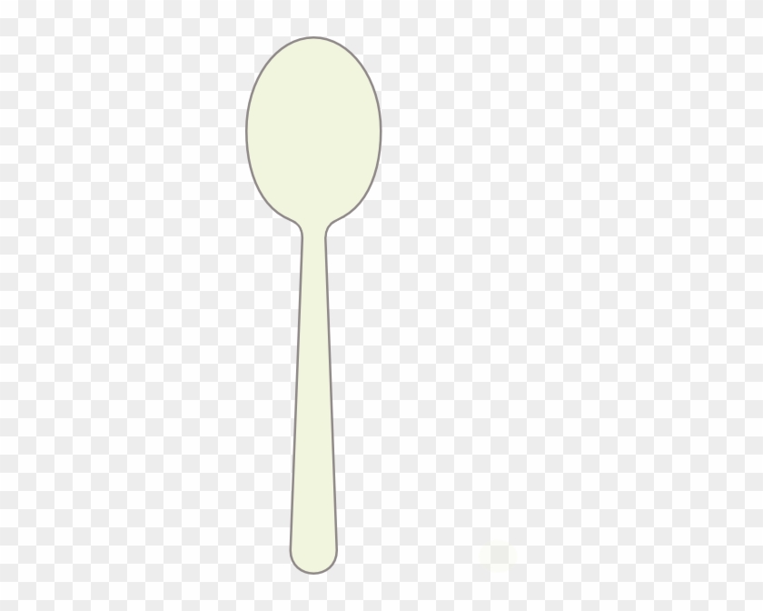 Clipart Info - White Soup Spoon Vector #481548