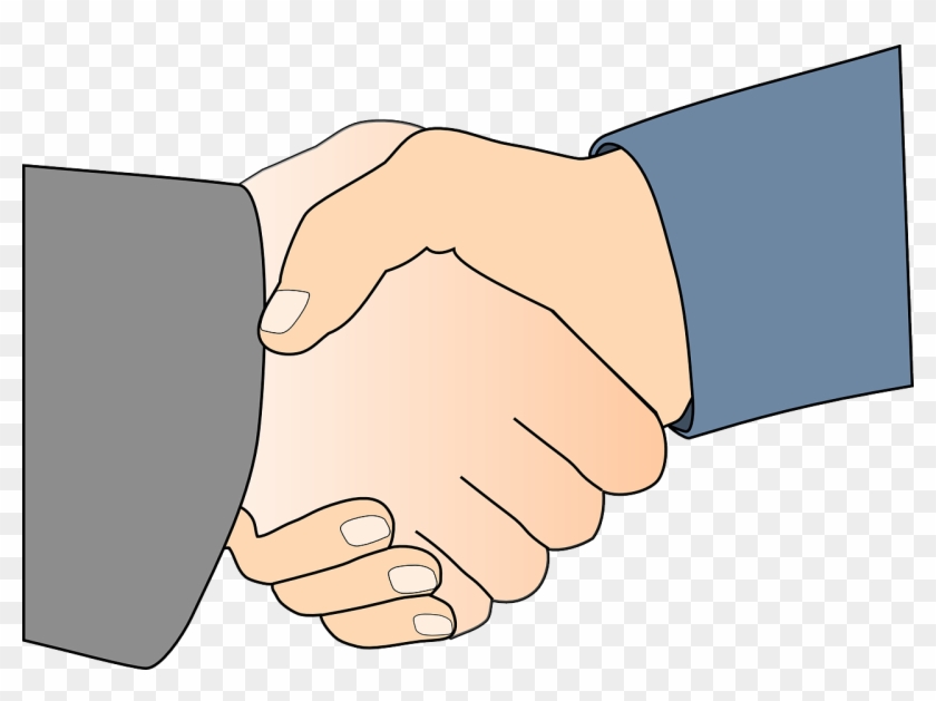 People Shaking Hands Clip Art #481563