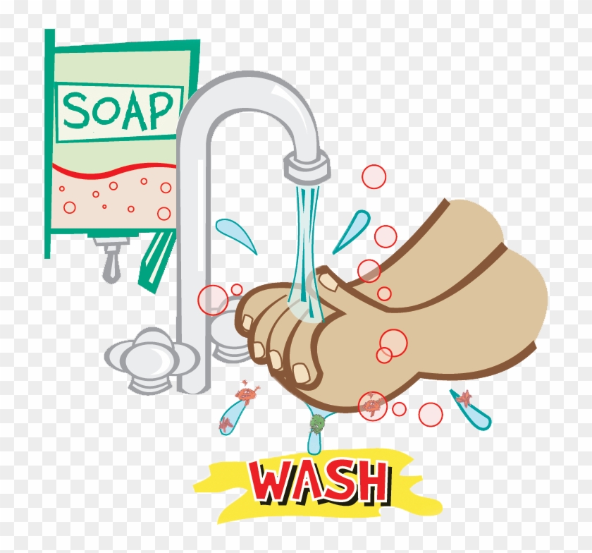 Washing Hands Clipart Image - Wash Hands Clipart Png #481570
