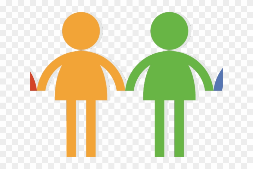 People Holding Hands Clipart - Soziales Miteinander #481599