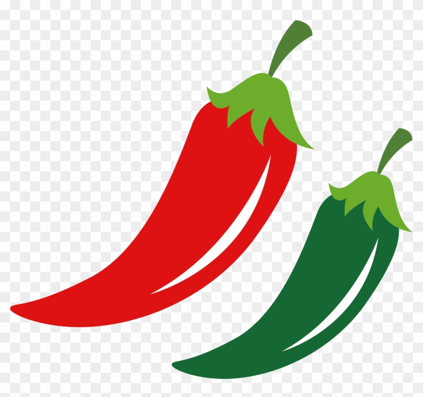 Tabasco Pepper Serrano Pepper Cayenne Pepper Clip Art - Serrano Vector #481626