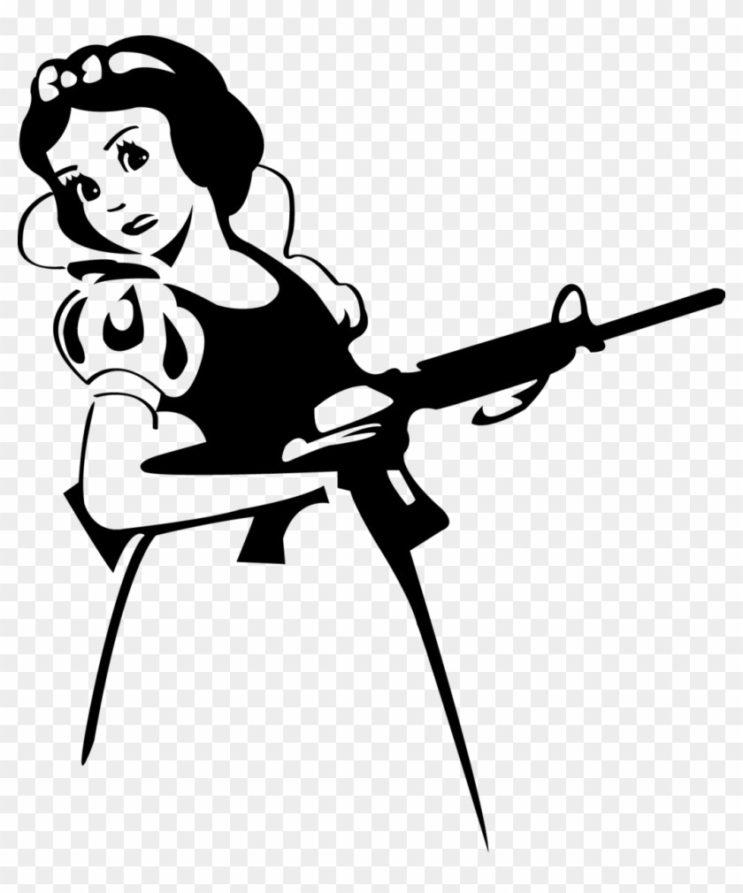 Martintoutcourt Snow White With A Gun By Martintoutcourt - Snow White With A Gun #481668