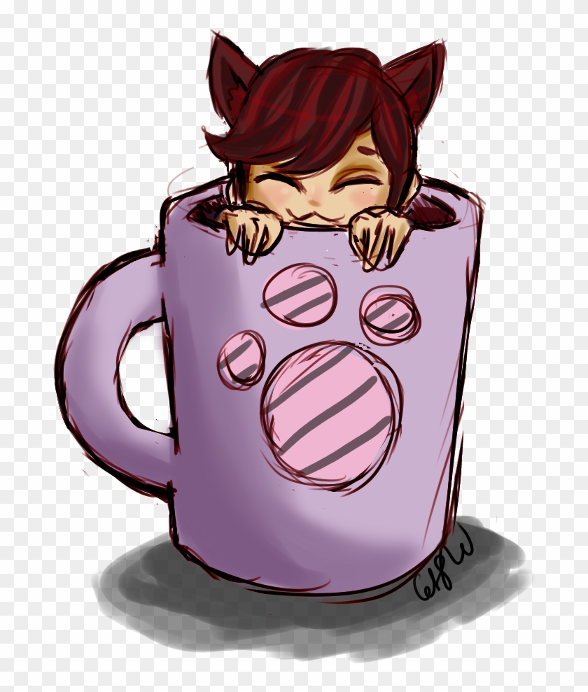 Coffee Cup Gift For Imma Think About It By Pitchblackcat - Cartoon #481841