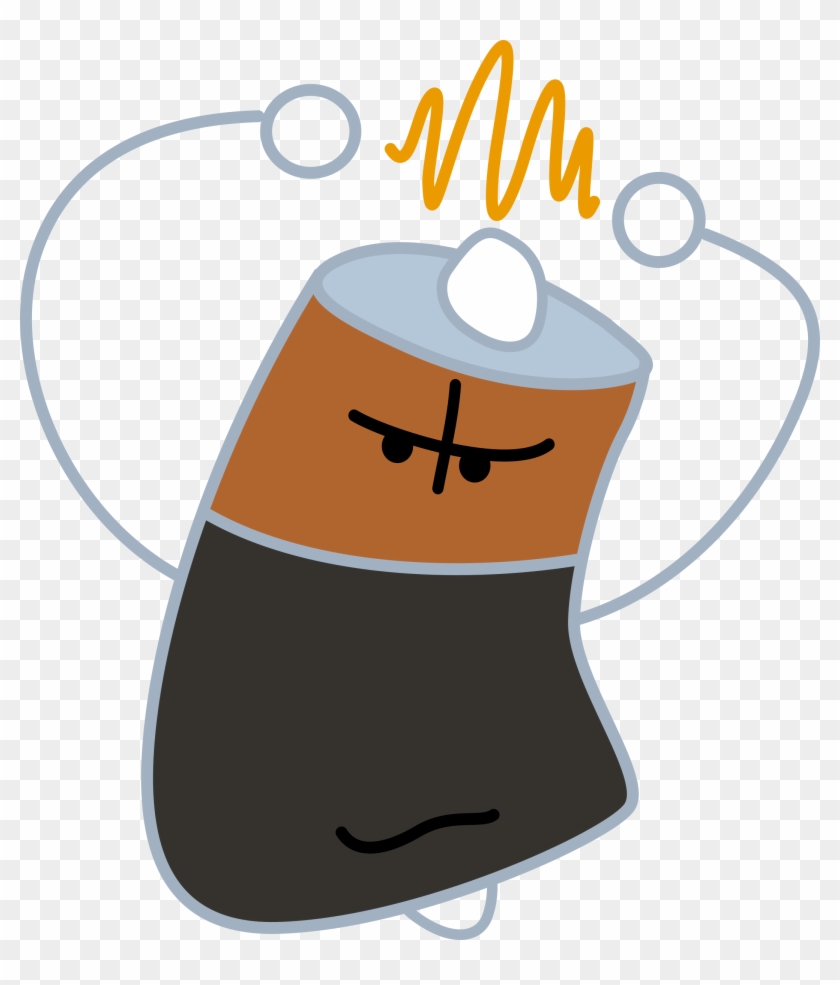 This Free Icons Png Design Of Battery Guy - Evil Battery #481846