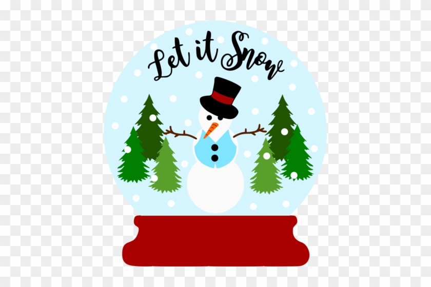 Let It Snow- Snowglobe - Christmas Tree #481869