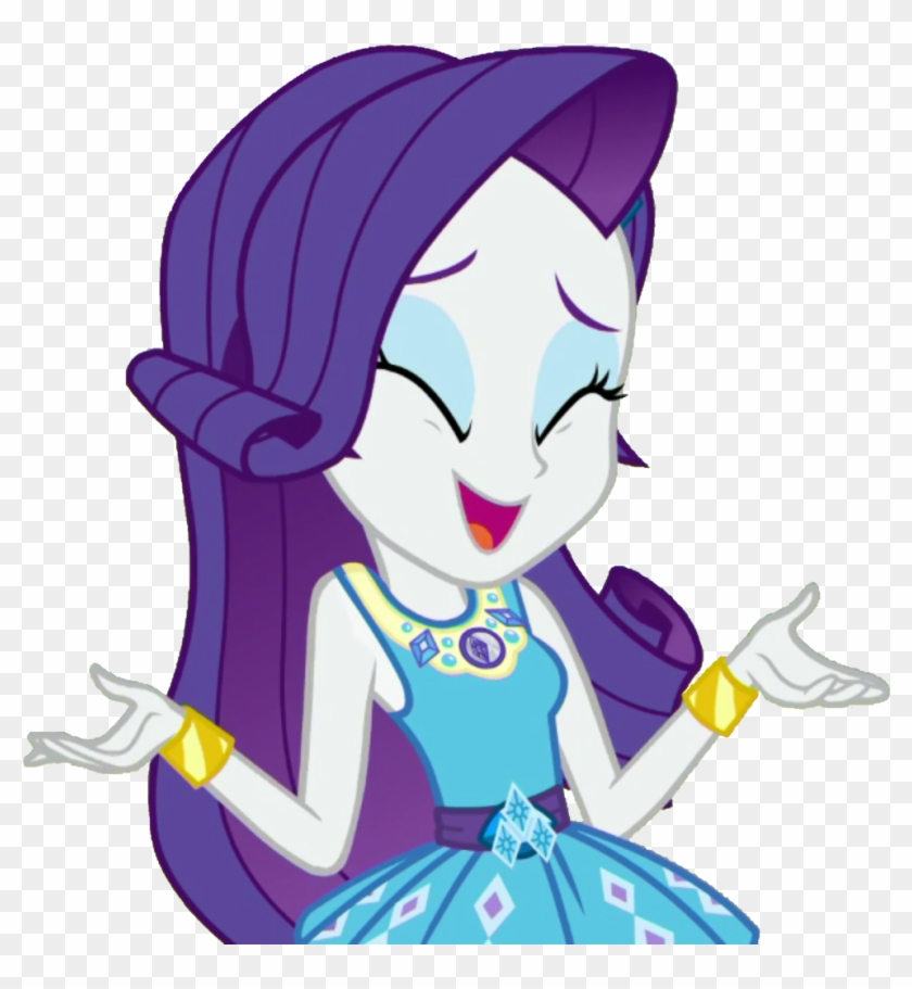 Thebarsection, Clothes, Equestria Girls, Eyes Closed, - Mlp Eyeshadow Rarity #481904