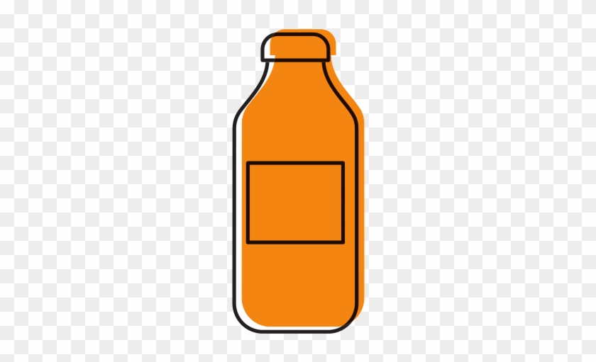 Bottle Juice Drink Vector Illustration - Bottle Juice Drink Vector Illustration #481930