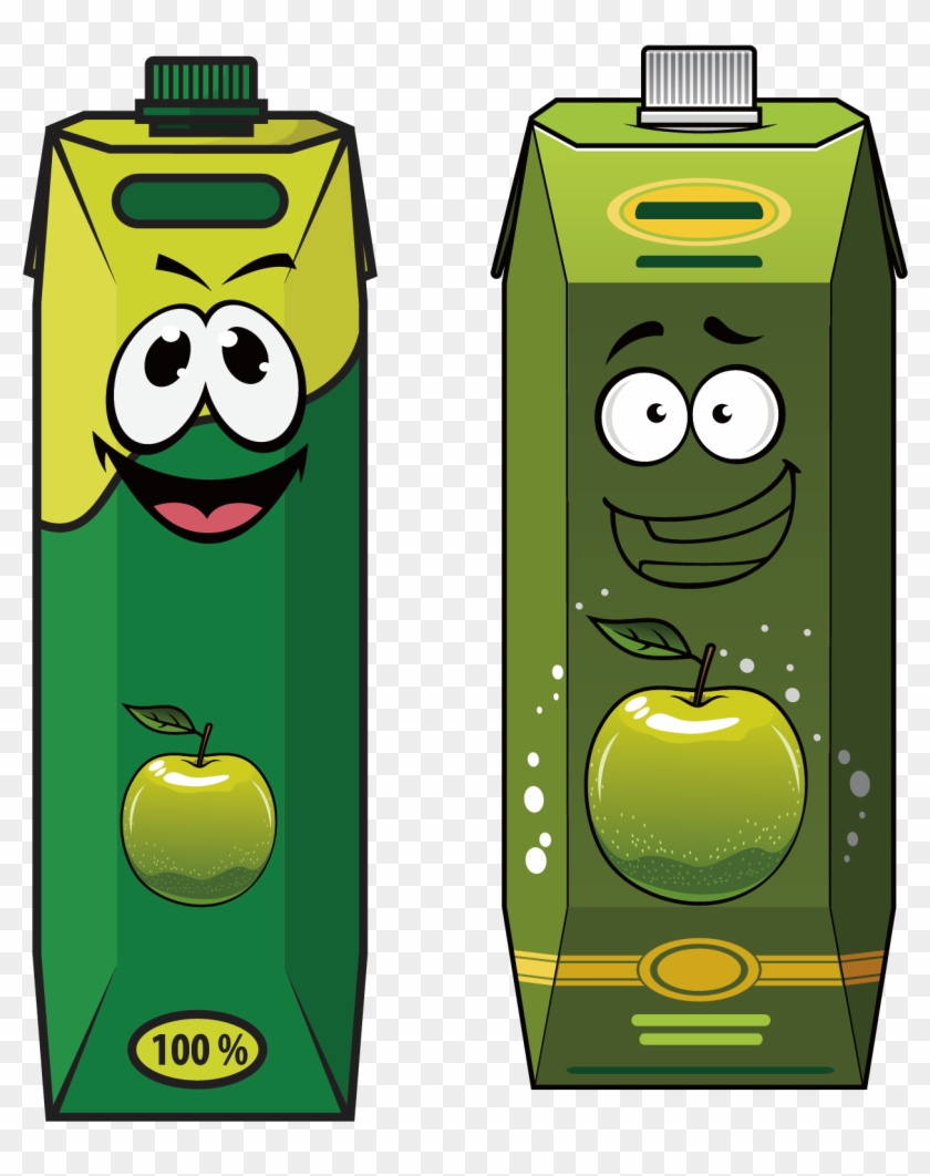 Juice Cartoon Packaging And Labeling Carton - Juice Cartoon Packaging And Labeling Carton #481964