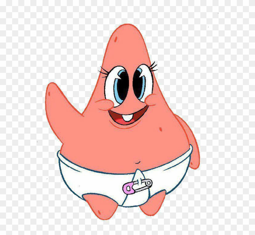 Patricio Estrella Png By Ainara54 On Deviantart Baby - Bob Esponja E Patrick Bebe #482059