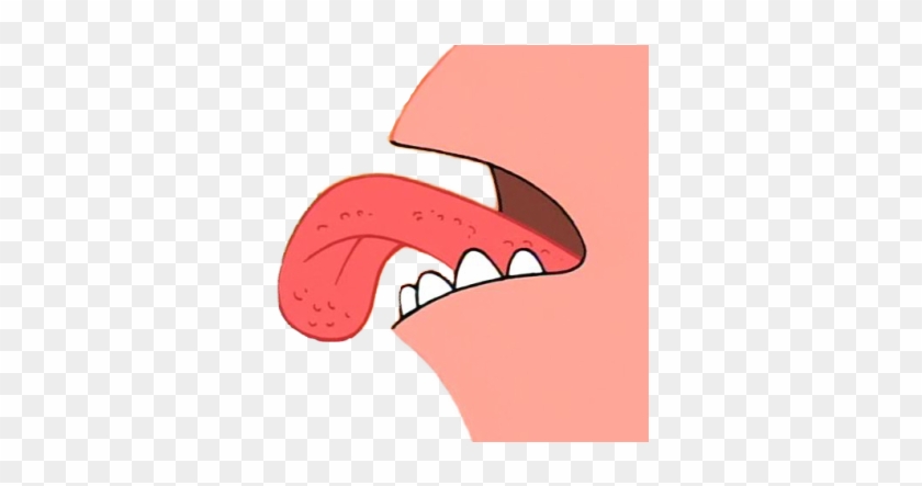 Cartoon Spongebob Spongebob Squarepants Patrick Nickelodeon - Spongebob Licking Gif Transparent #482067