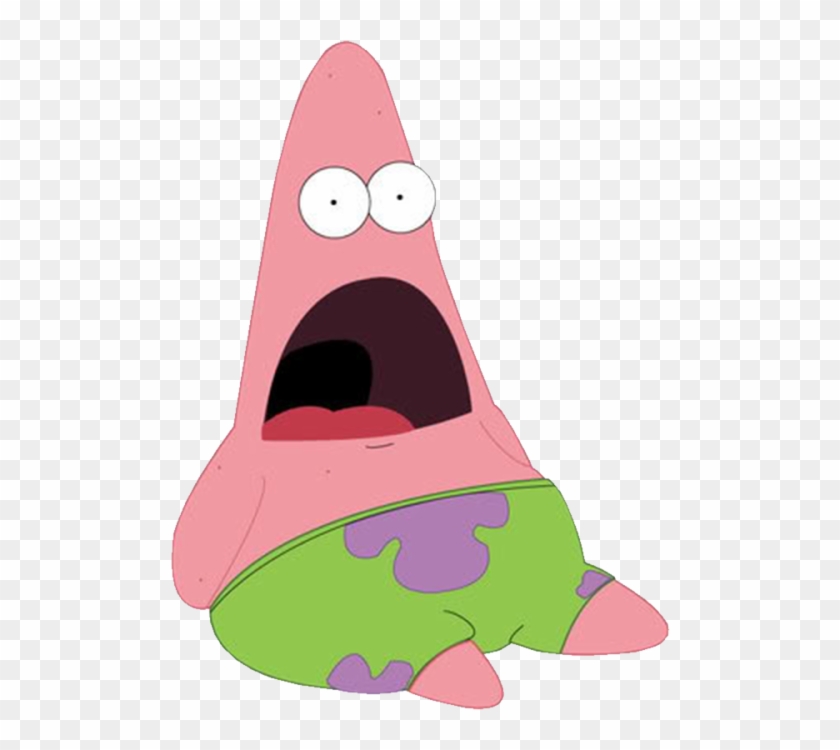 My Edit Patrick Star Transparent - Patrick Star With Mouth Open #482149