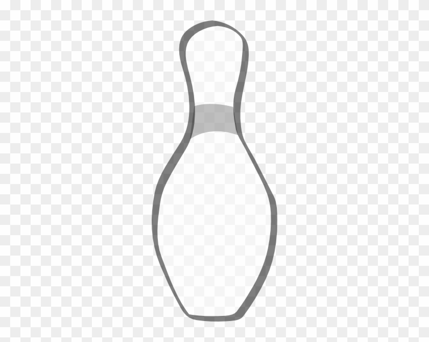 Bowling Pin Clip Art At Clker - Bowling Pin #482214