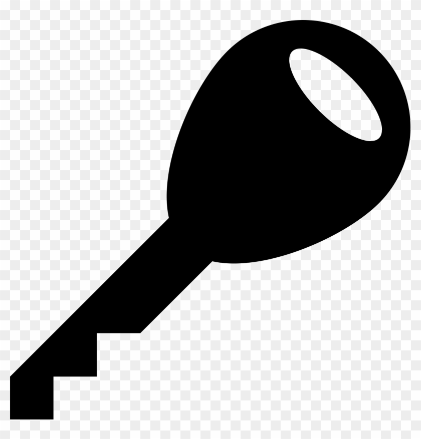 Push Pin Icon 5, Buy Clip Art - Silueta Llave #482298