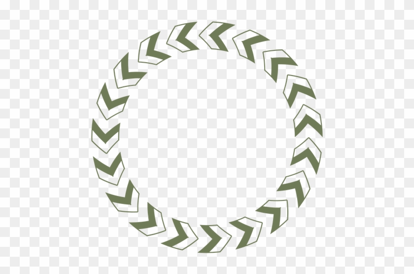 Circle Frame Png File - Circle Arrow Transparent Background #482335