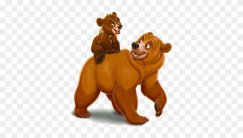 Bear And Cub Cartoon #482607