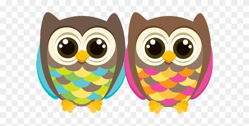 Baby Animal Clipart Twin - Twin Owls Clipart #482632